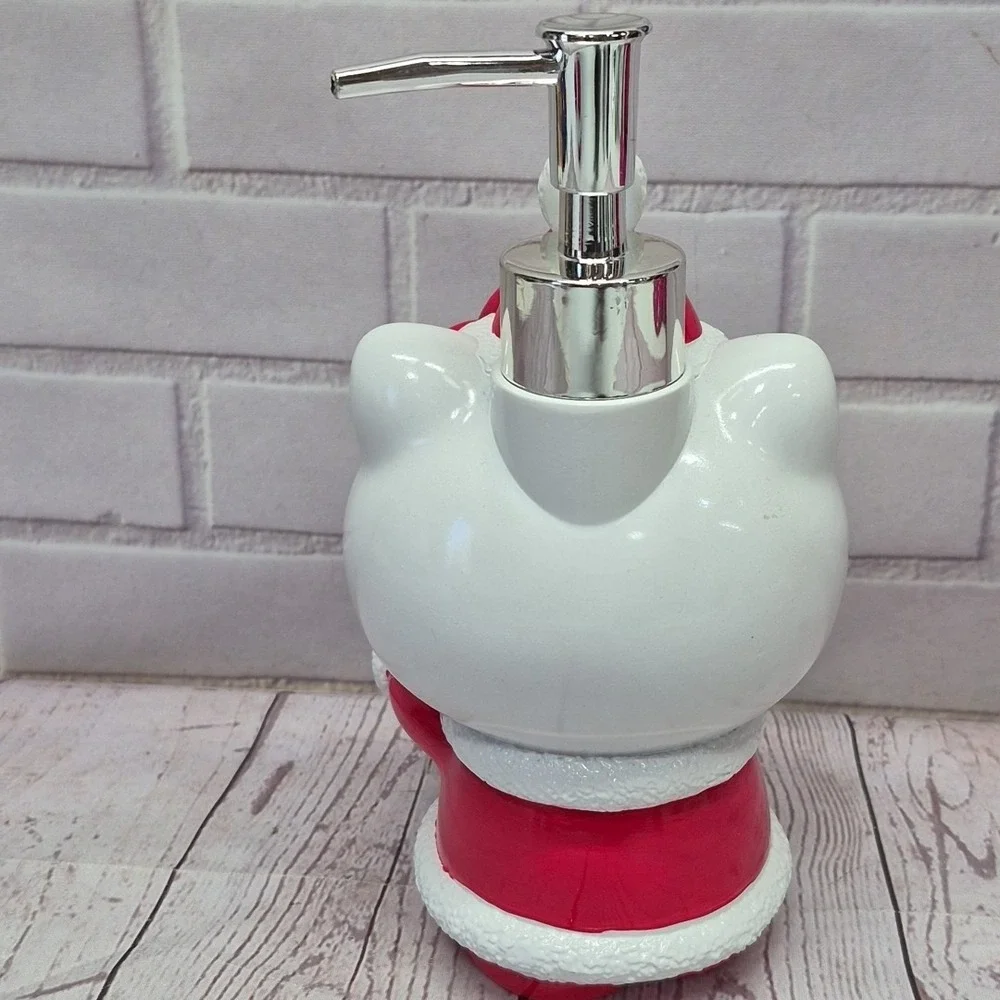 Sanrio Hello Kitty Santa Suit Soap Lotion Pump Dispenser - Christmas - NEW